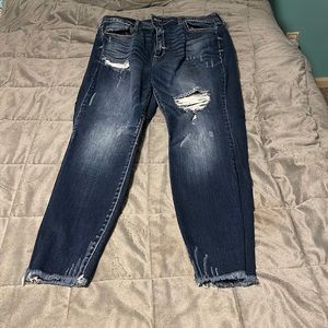 Ms. Cello Distressed Skinny Jeans